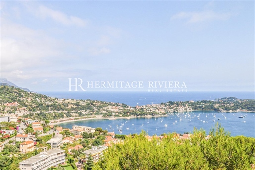 Villa with bay view of Villefranche
