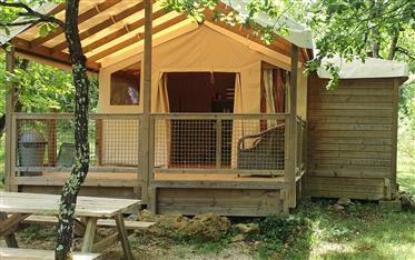 Beautiful campsite for sale in the Occitanie