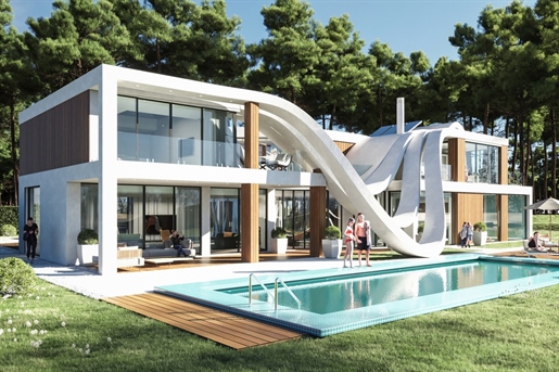 Design Villa | 6 bedrooms | In/Out Door Pool |Exclusive Condominium |10min To The Beach | Front Line