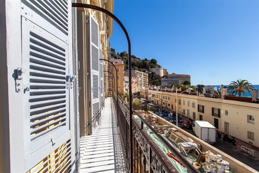 177Sqm apartment with sea view, in Nice, Cours Saleya.