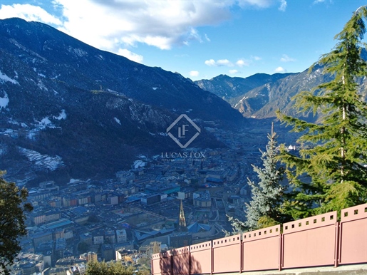 Plot for sale in Can Diumenge, the most exclusive residential area in Andorra. The plot me