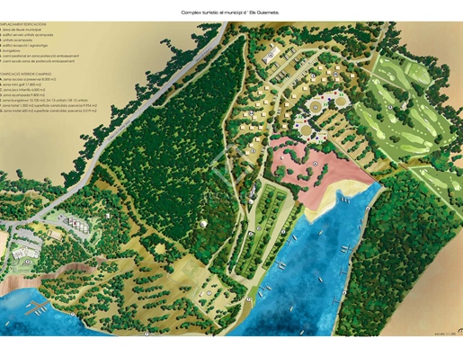 The set of plots has an area of 8.5 hectares and is located in Els Guiamets, between the S