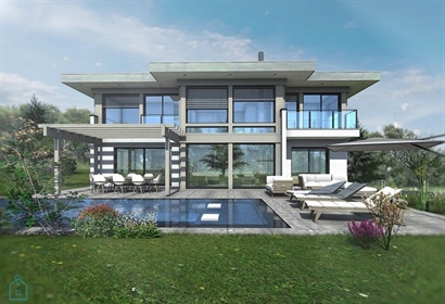 Contemporary Architect Villa - 160 m² of living space - 5 rooms - 4 bedrooms - land 1.120 m²