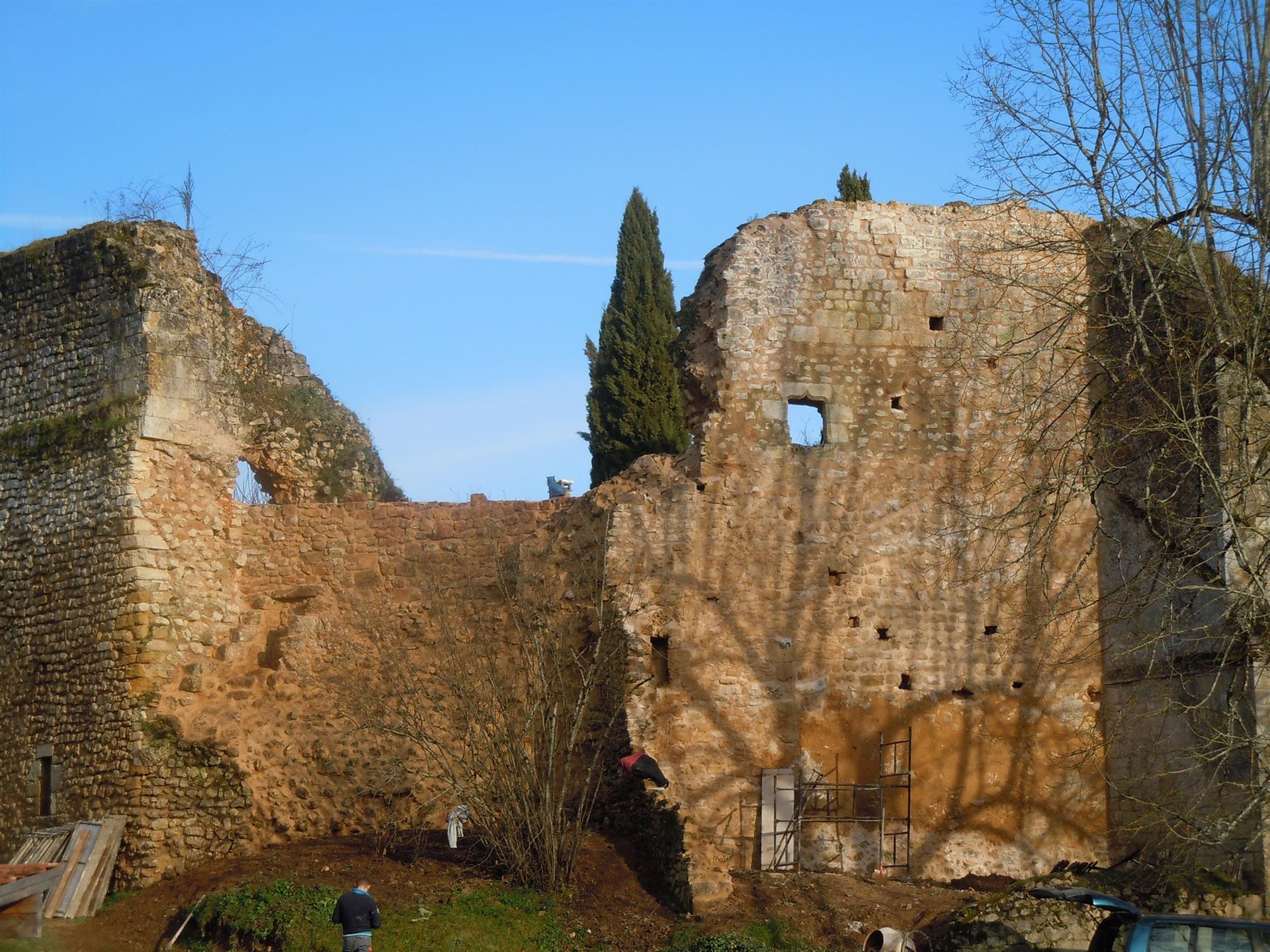 Château En Ruine En Dordogne à Vendre Château à vendre en Dordogne France-Chateau de Clérans