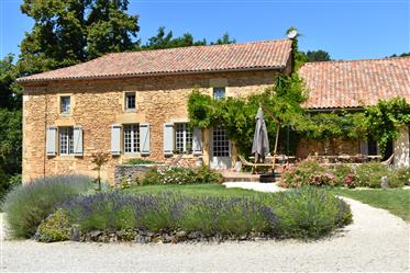 Large characterful house with luxury gîte complex