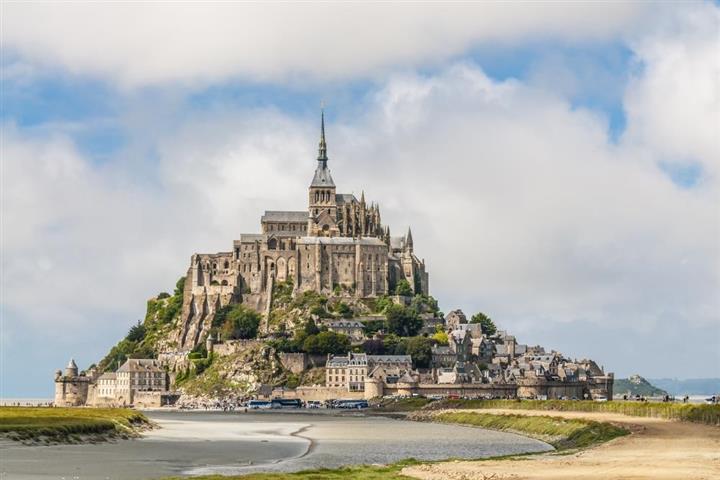 The Mont-Saint-Michel in Normandy