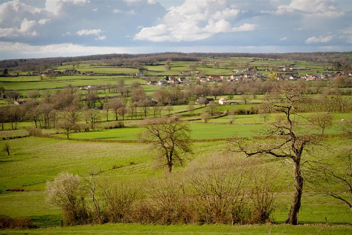 Campagne de Nièvre, Bourgogne, France