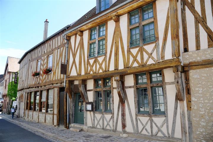 Half timbered house in Provins